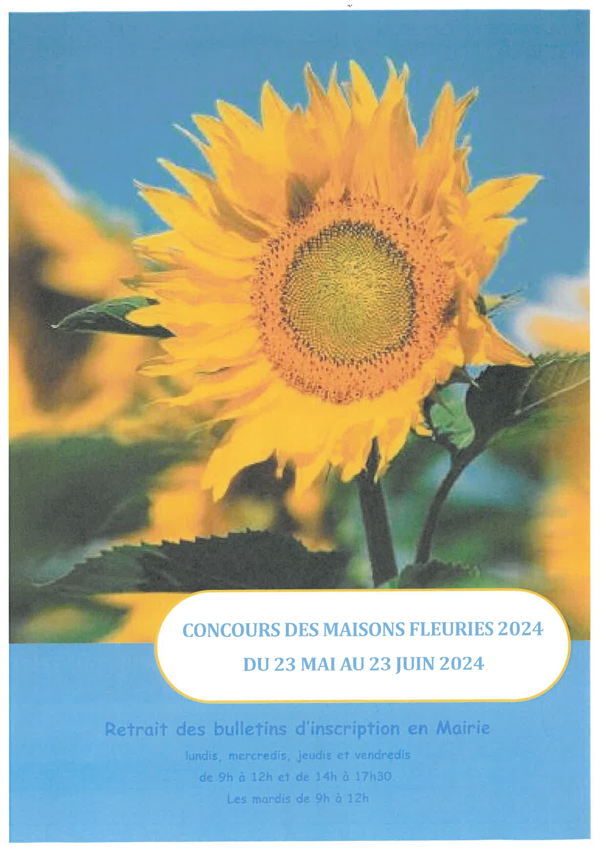 Affiche Concours Maisons fleuries page 0001